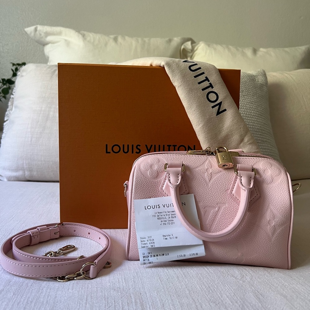 Louis Vuitton Speedy Bandouliere 20 🩷